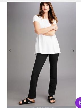 J. Jill Pure Jill Affinity French Terry Slim Leg Pants NWOT